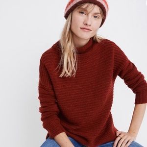 🤎 Madewell Belmont Mock Neck Sweater 🤎